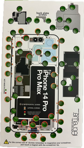 [TL-DP-IS-14PM] iScrews Position Mat Compatible For iPhone 14 pro / 14 Pro Max (dottorpod)