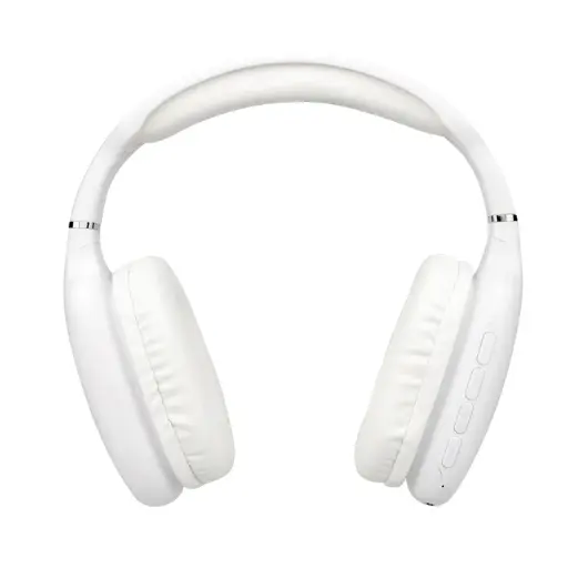 [EL-TT-WAVE53-WH] RCA Wave-53 Active Noise Cancelling Headphones, 12H Playtime, Hi-Res Audio - White