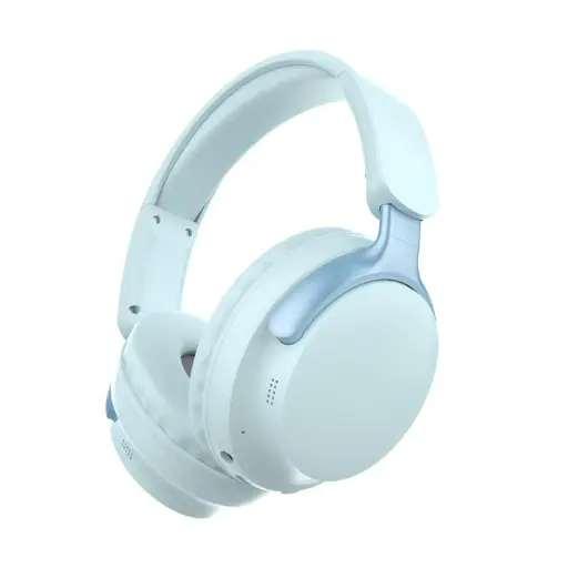[EL-TT-WAVE58-BL] RCA WAVE-58 Bluetooth Wireless Headphones – 40H Playtime, 40mm Drivers - Blue